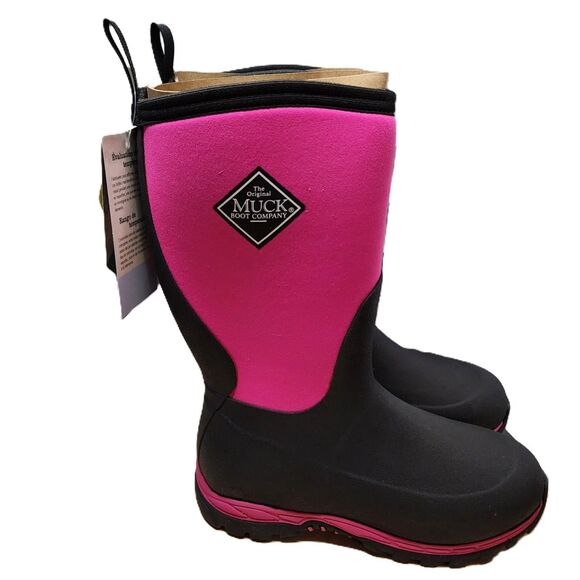 Muck Boot Rugged II Kids Boots – Size 7 – Fleece Lined – Cold Weather - Picture 1 of 10